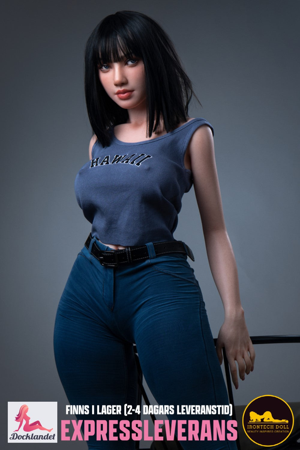 Rita seksa lelle (Irontech Doll 153 cm E-Kupa S30 silikons) EXPRESS