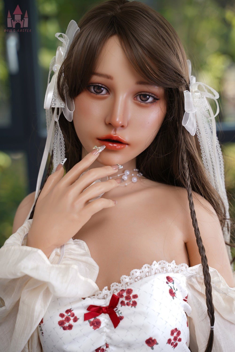 Dženisa seksa lelle (Dolls Castle 158 cm B-Cup #S21 silikons)