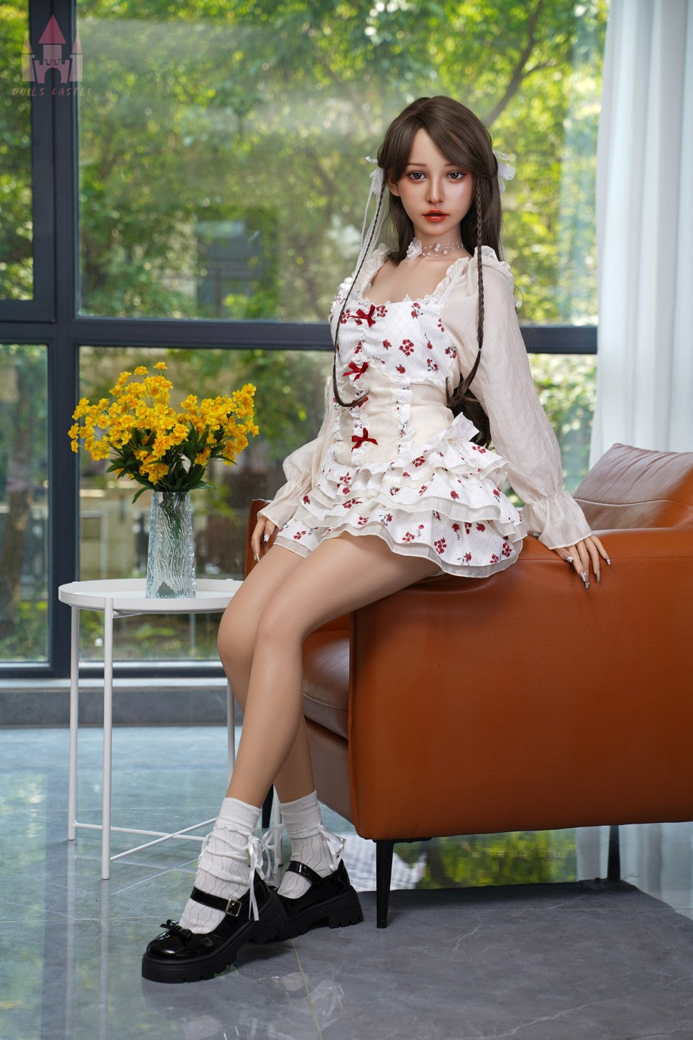 Dženisa seksa lelle (Dolls Castle 158 cm B-Cup #S21 silikons) EXPRESS