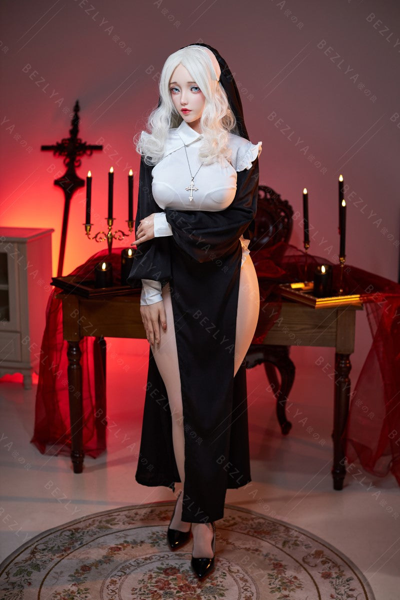 Seksa lelle Cyrtenthera (Bezlya Doll 155 cm E-kauss 2.2CF silikons)