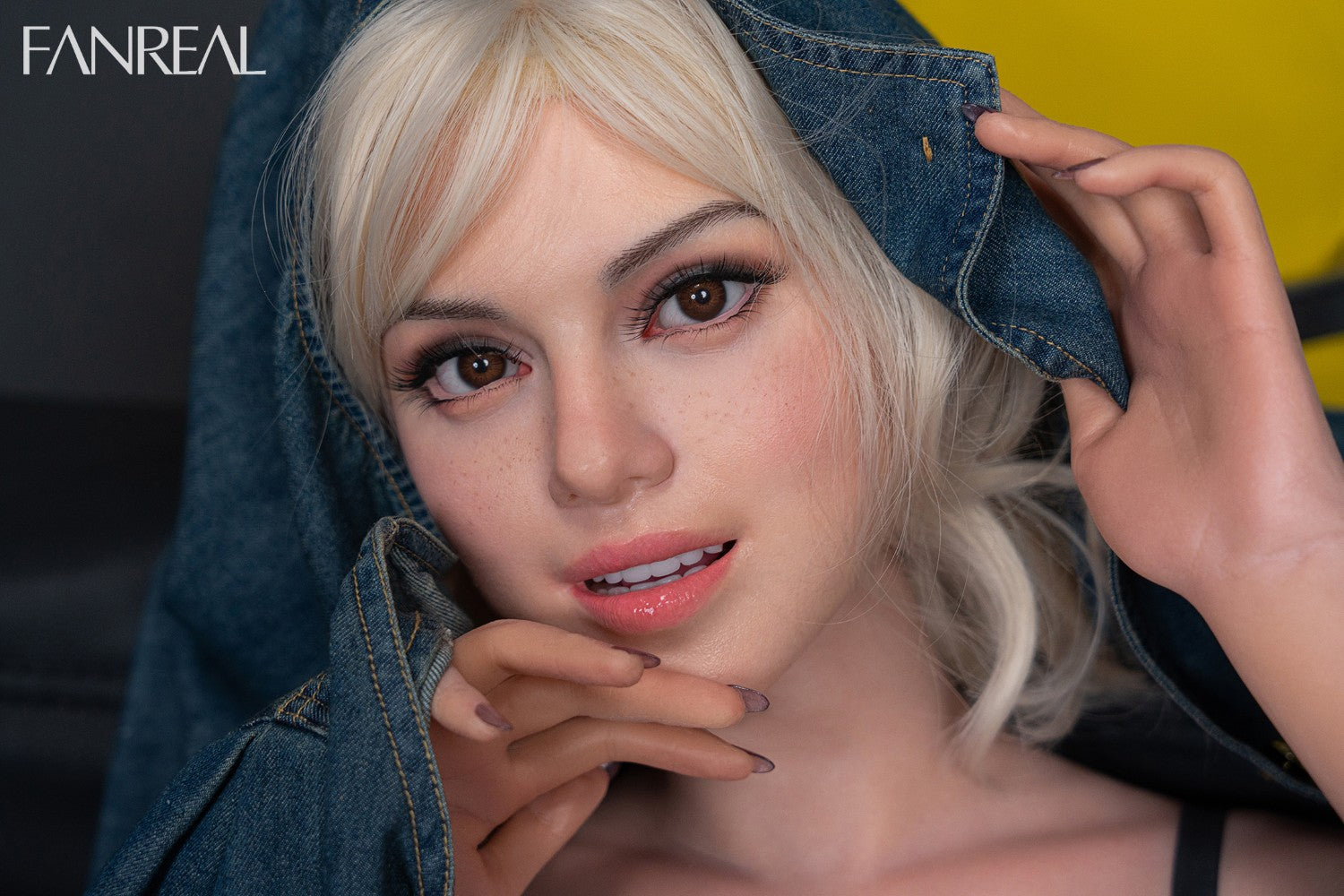 Marija seksa lelle (FanReal Doll 155 cm F-kauss silikons)
