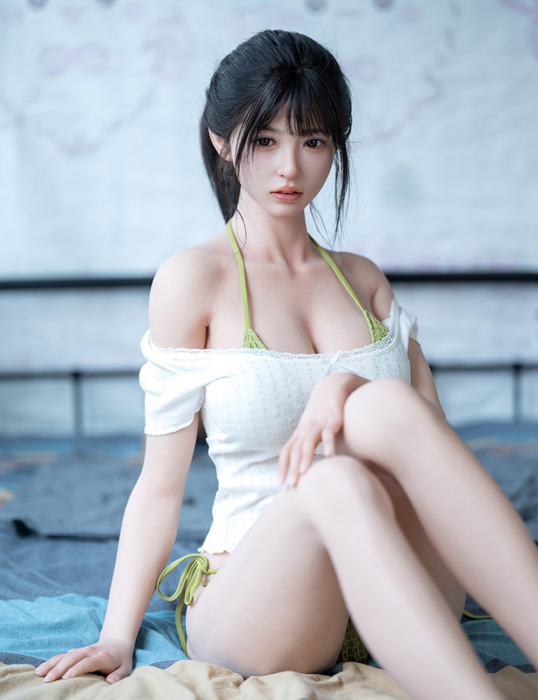 Koharu seksa lelle (TOP CYDOLL 168 cm F-kauss TPE+silikons)