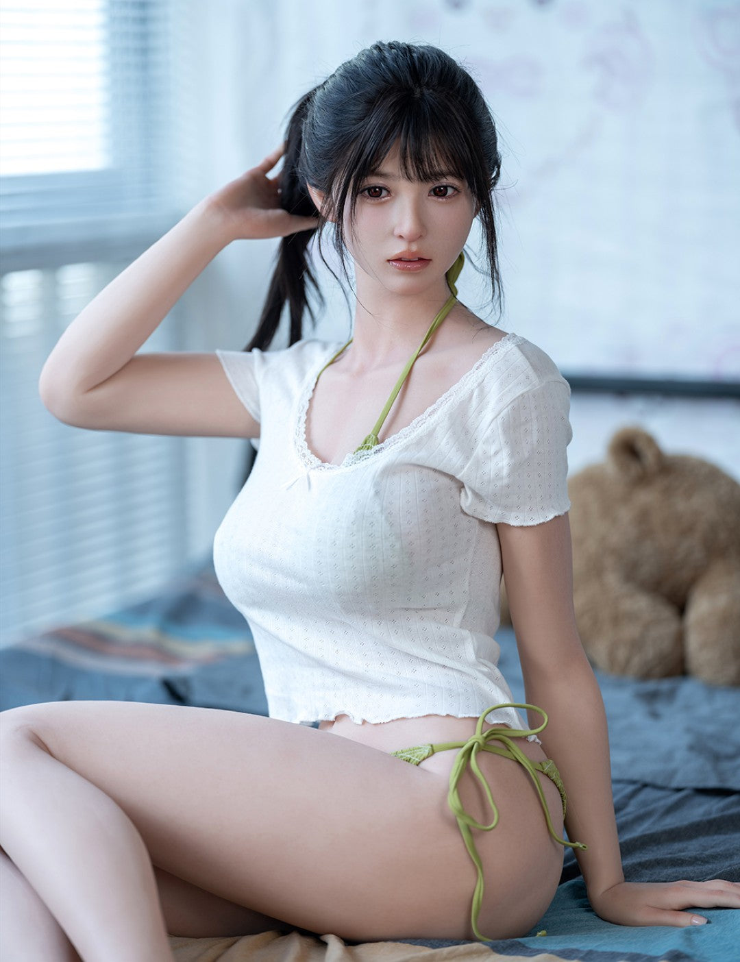 Koharu seksa lelle (TOP CYDOLL 168 cm F-kauss TPE+silikons)