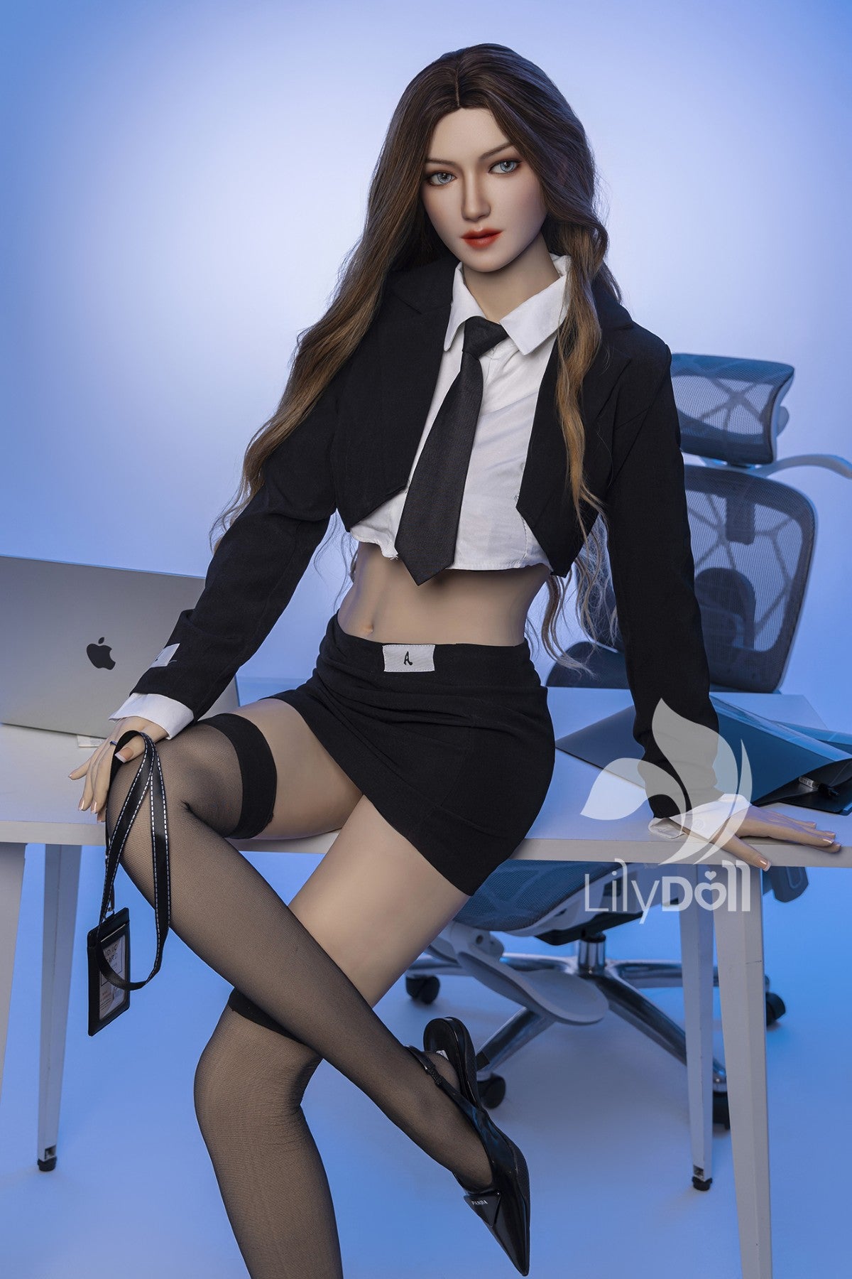 Selēna — seksa lelle (LilyDoll 168 cm F kauss #LH033A-A Silikons+TPE)
