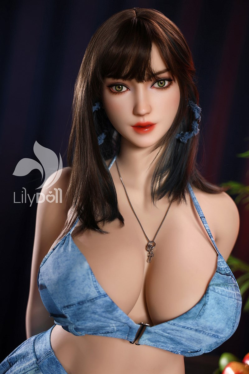 Ārija — Seksa lelle (LilyDoll 157 cm K-kauss #LH032A-A Silikons+TPE)