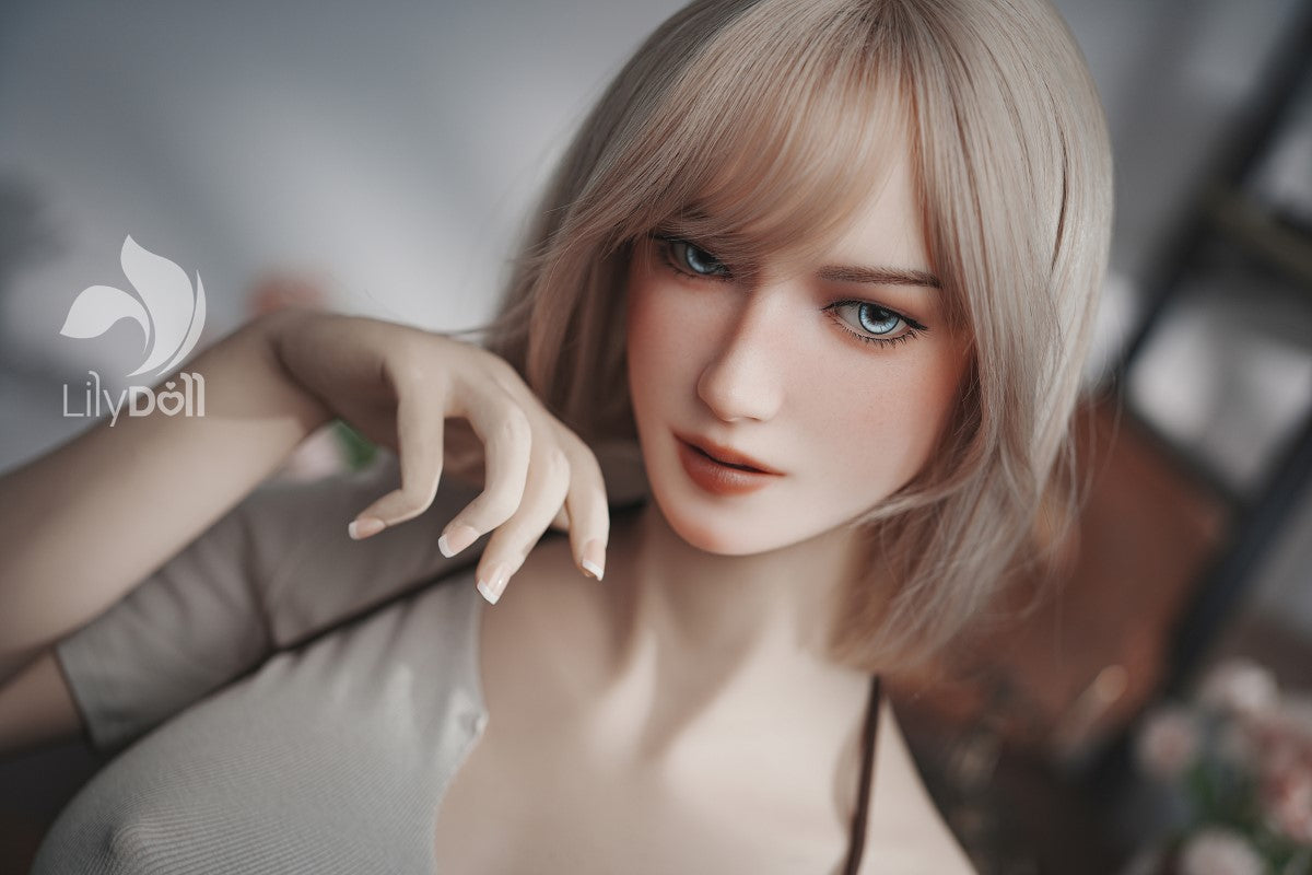 Selēna-B seksa lelle (LilyDoll 168 cm F kauss #LH033A-B Silikons+TPE)