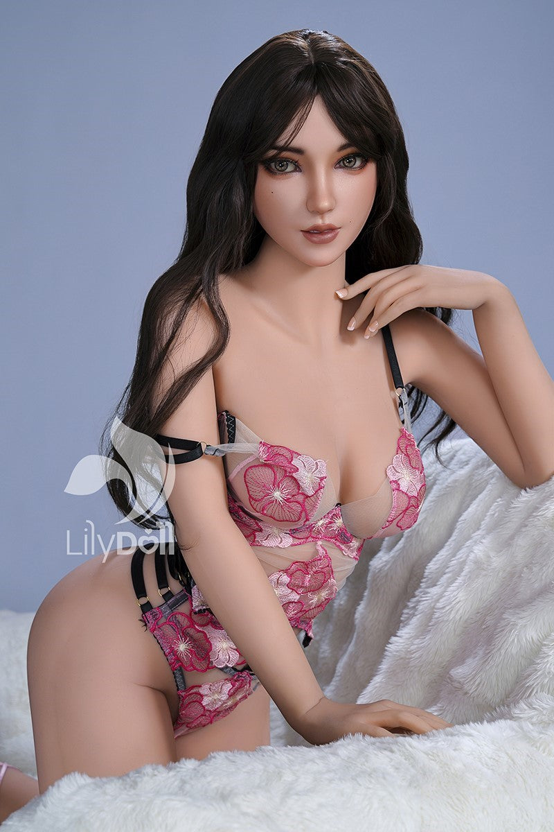 Seksa lelle Aria-C (LilyDoll 158 cm D-kauss #LH032A-C Silikons+TPE)