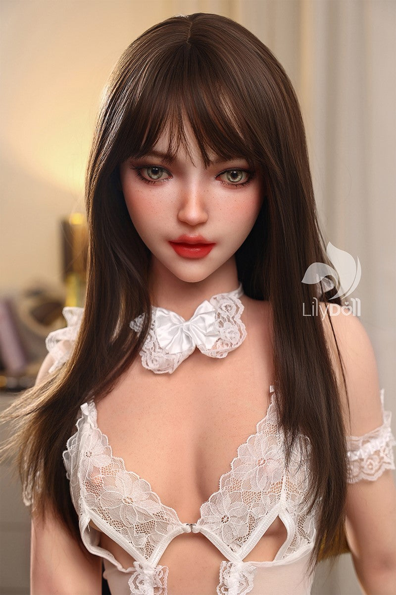 Seksa lelle Freija-E (LilyDoll 159 cm B kauss #LD024 TPE+Silikons