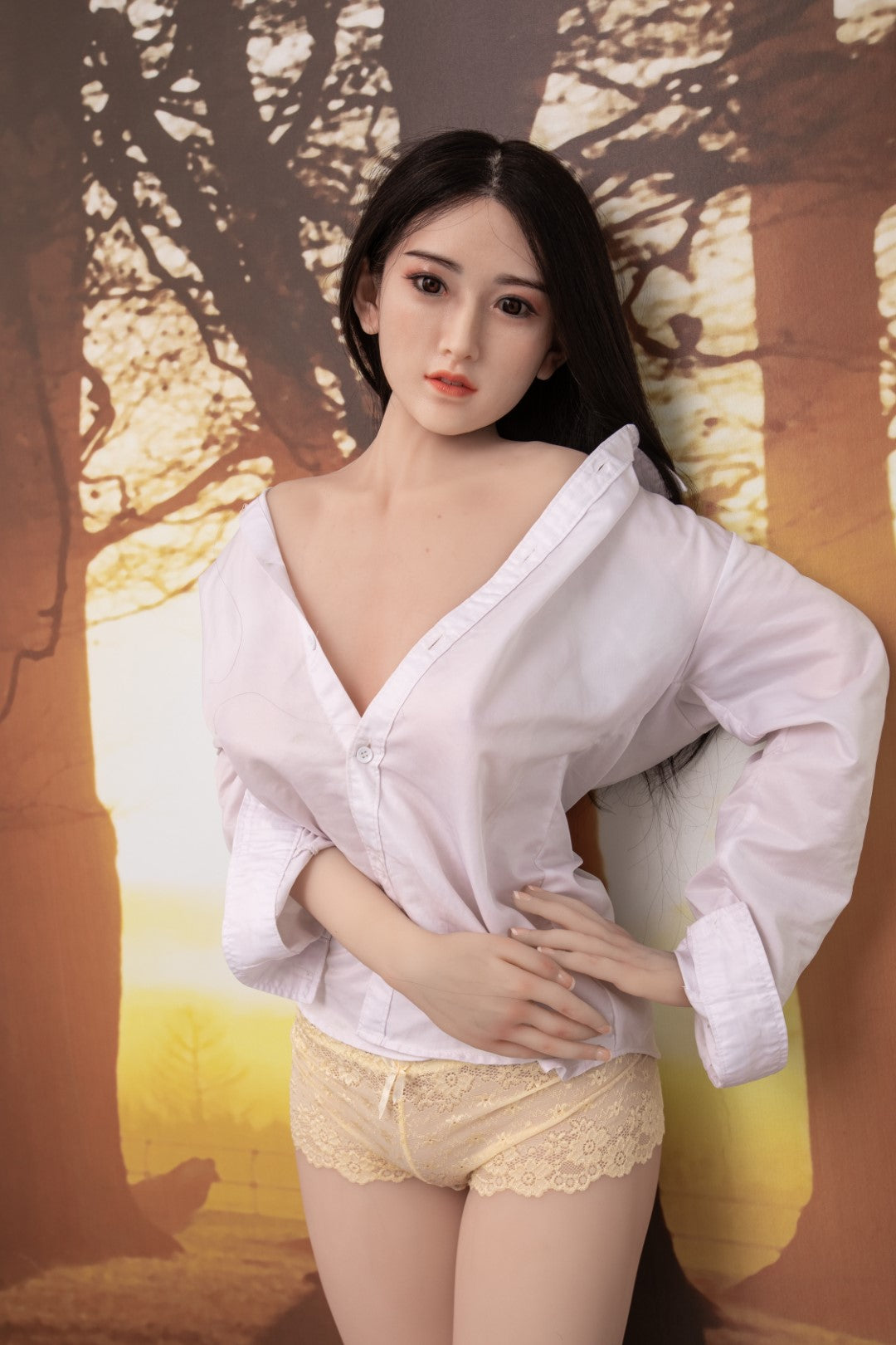 Seksa lelle Liao (Starpery 171 cm C-kauss TPE + silikons)