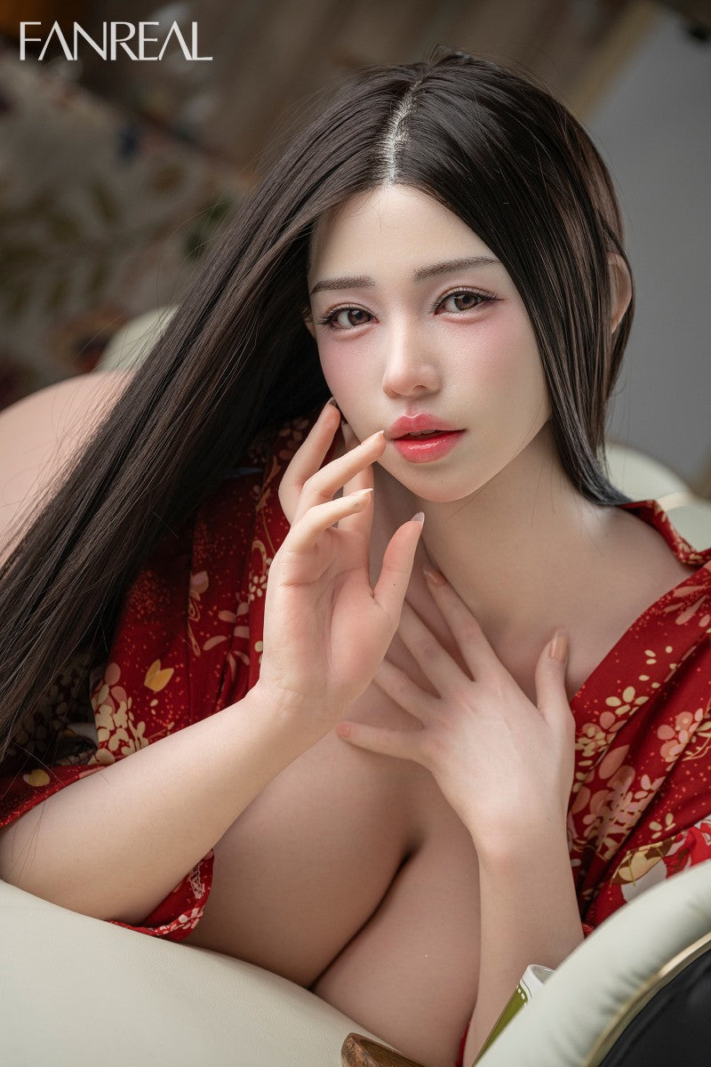 Nora seksa lelle (FanReal Doll 166 cm J-kauss silikons)