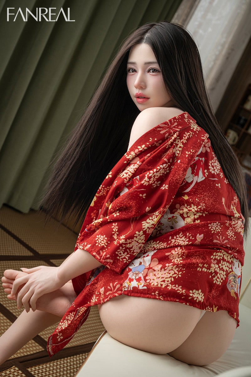 Nora seksa lelle (FanReal Doll 166 cm J-kauss silikons)