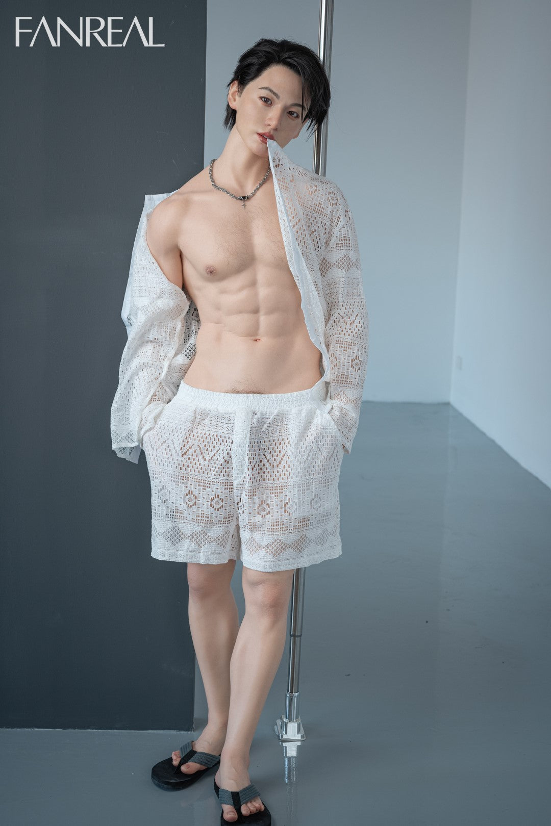 Kevins vīriešu dzimuma lelle (FanReal Doll 173cm Silikona)