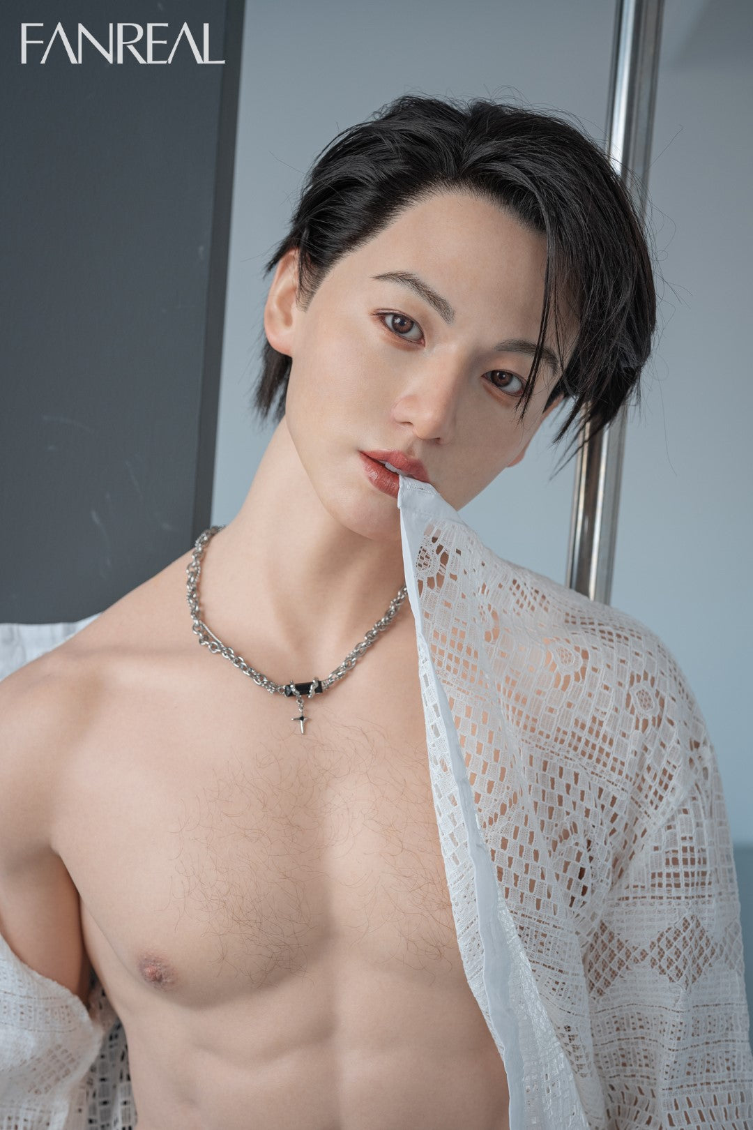 Kevins vīriešu dzimuma lelle (FanReal Doll 173cm Silikona)