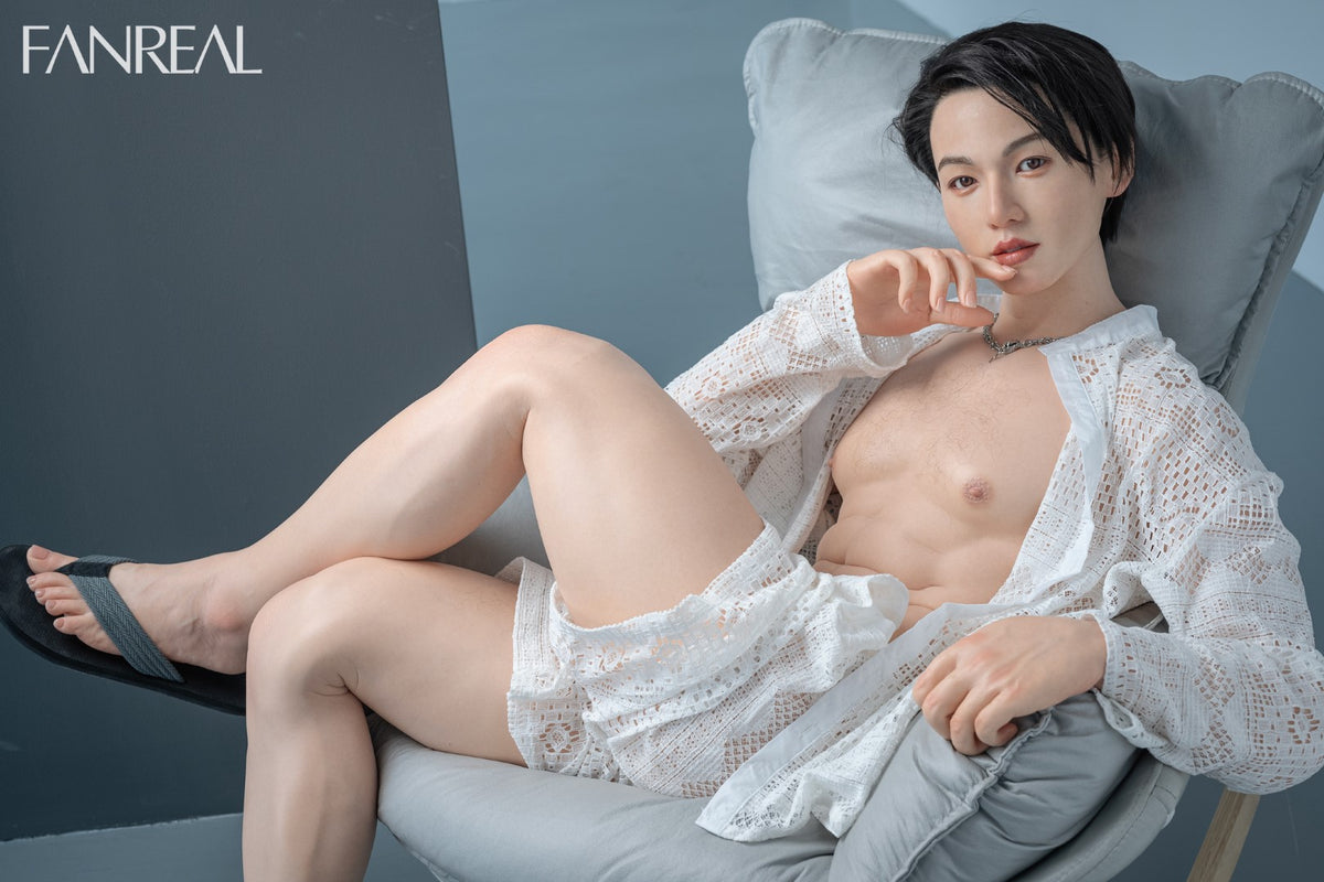 Kevins vīriešu dzimuma lelle (FanReal Doll 173cm Silikona)