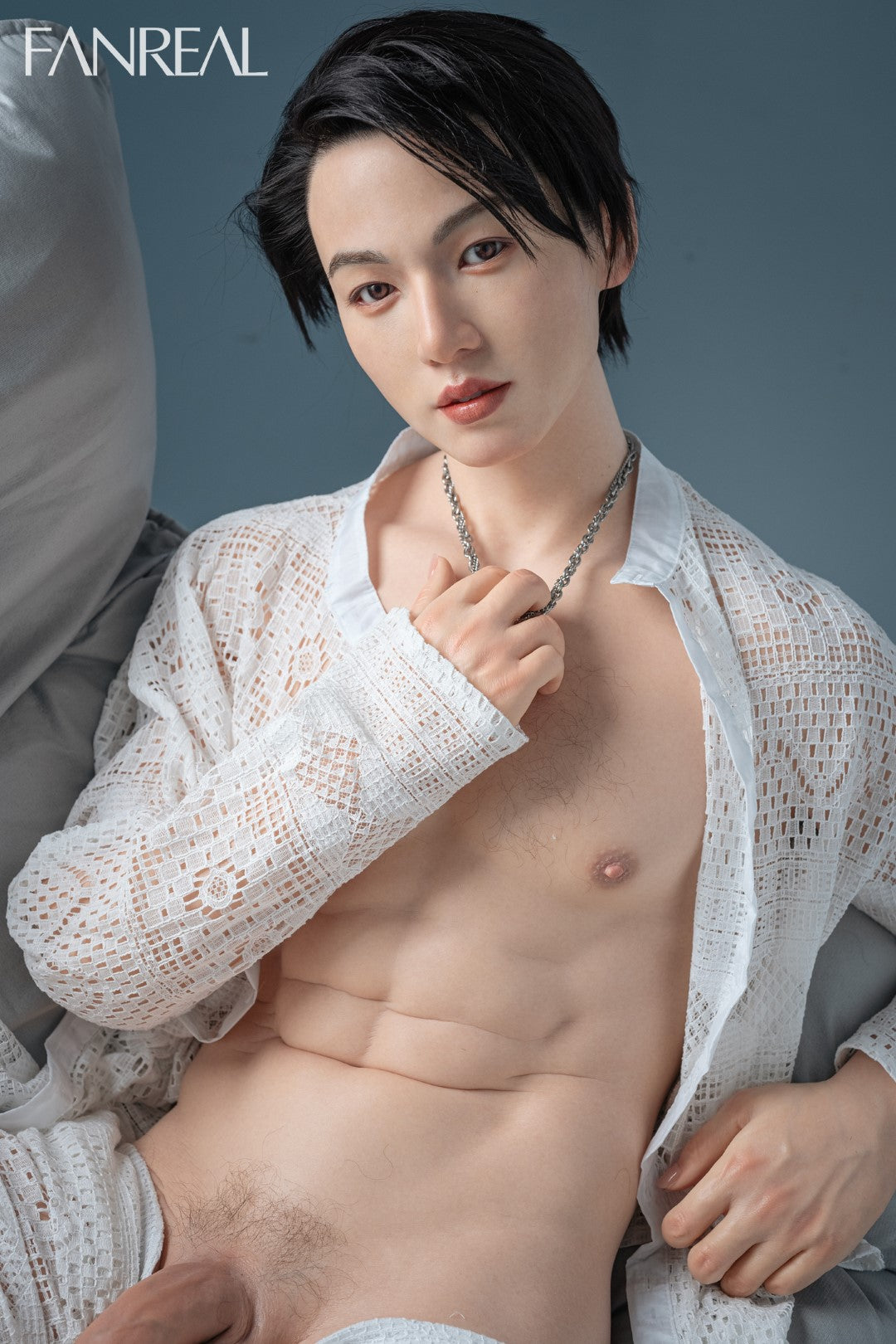 Kevins vīriešu dzimuma lelle (FanReal Doll 173cm Silikona)