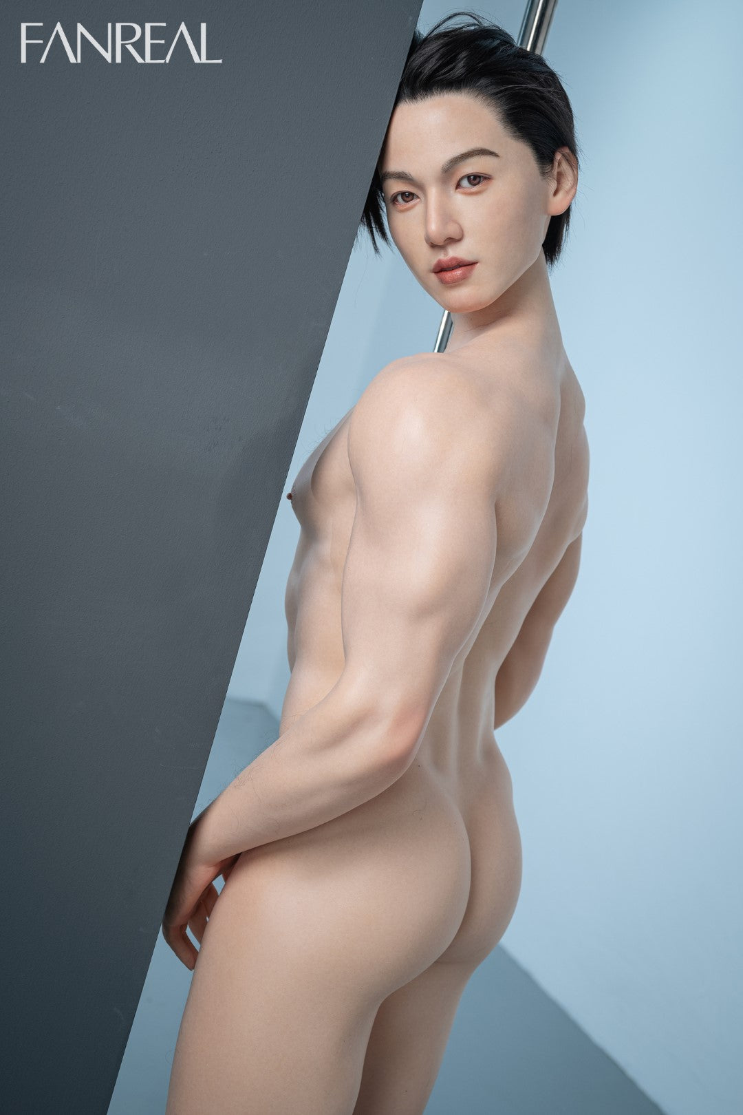 Kevins vīriešu dzimuma lelle (FanReal Doll 173cm Silikona)
