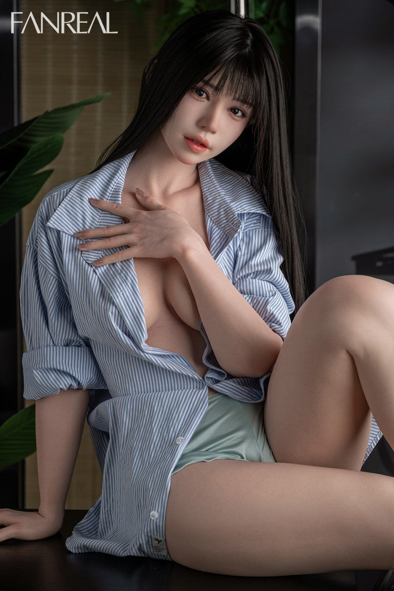 Nora seksa lelle (FanReal Doll 158cm B kauss silikona)