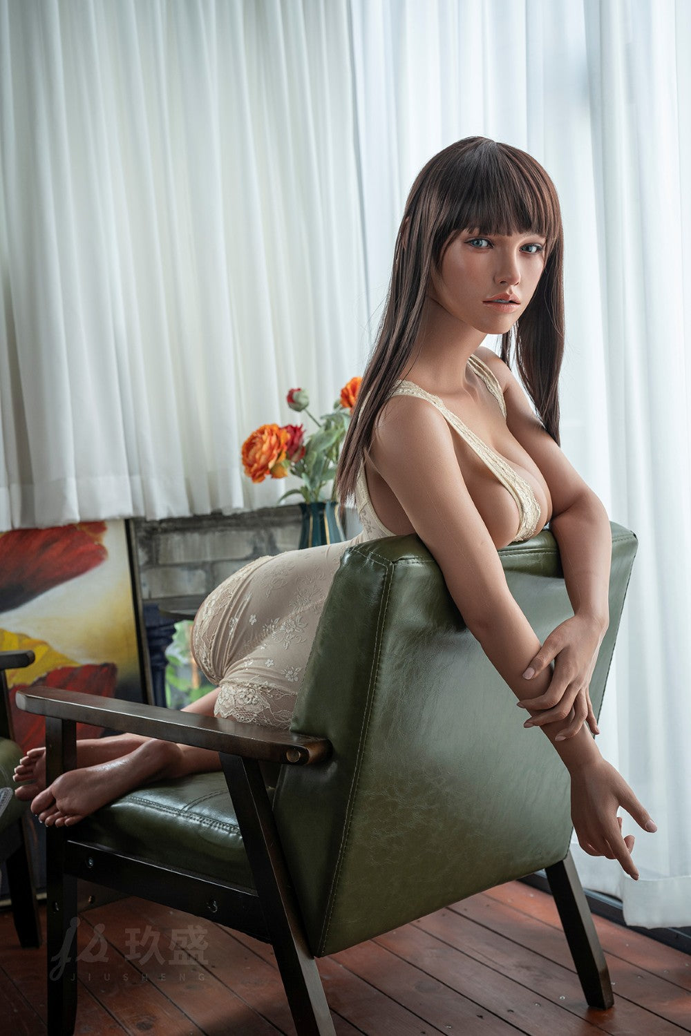 Liza seksa lelle (Jiusheng 160 cm E-Cup #3B silikona)