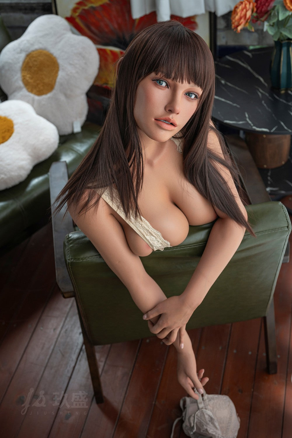 Liza seksa lelle (Jiusheng 160 cm E-Cup #3B silikona)