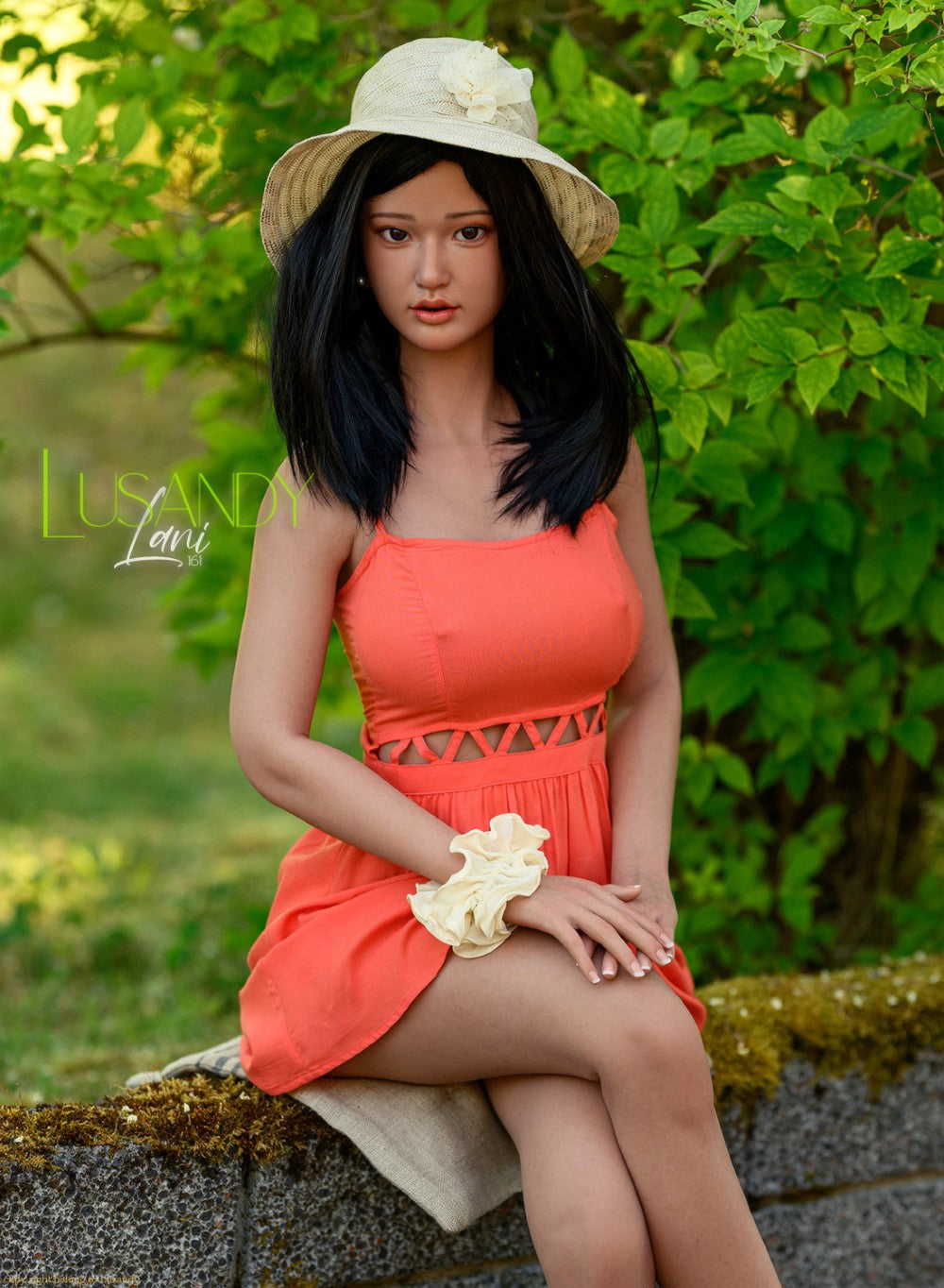 Lani seksa lelle (Lusandy Doll 161 cm D veida kauss, silikons)