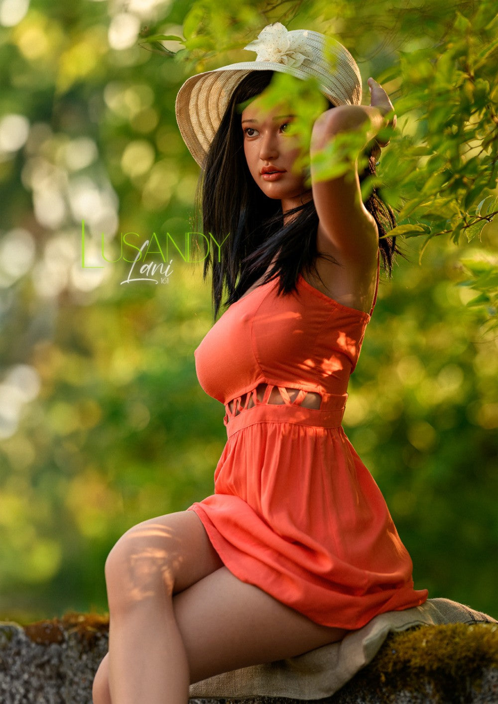 Lani seksa lelle (Lusandy Doll 161 cm D veida kauss, silikons)