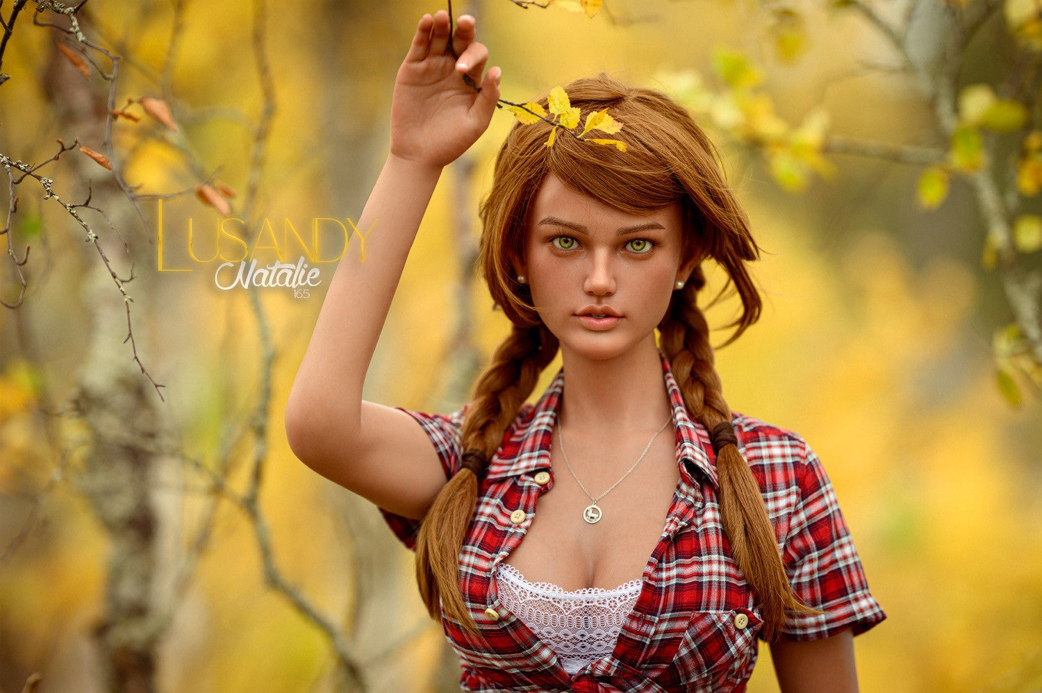 Natālijas seksa lelle (Lusandy Doll 165 cm D-kausa silikons)