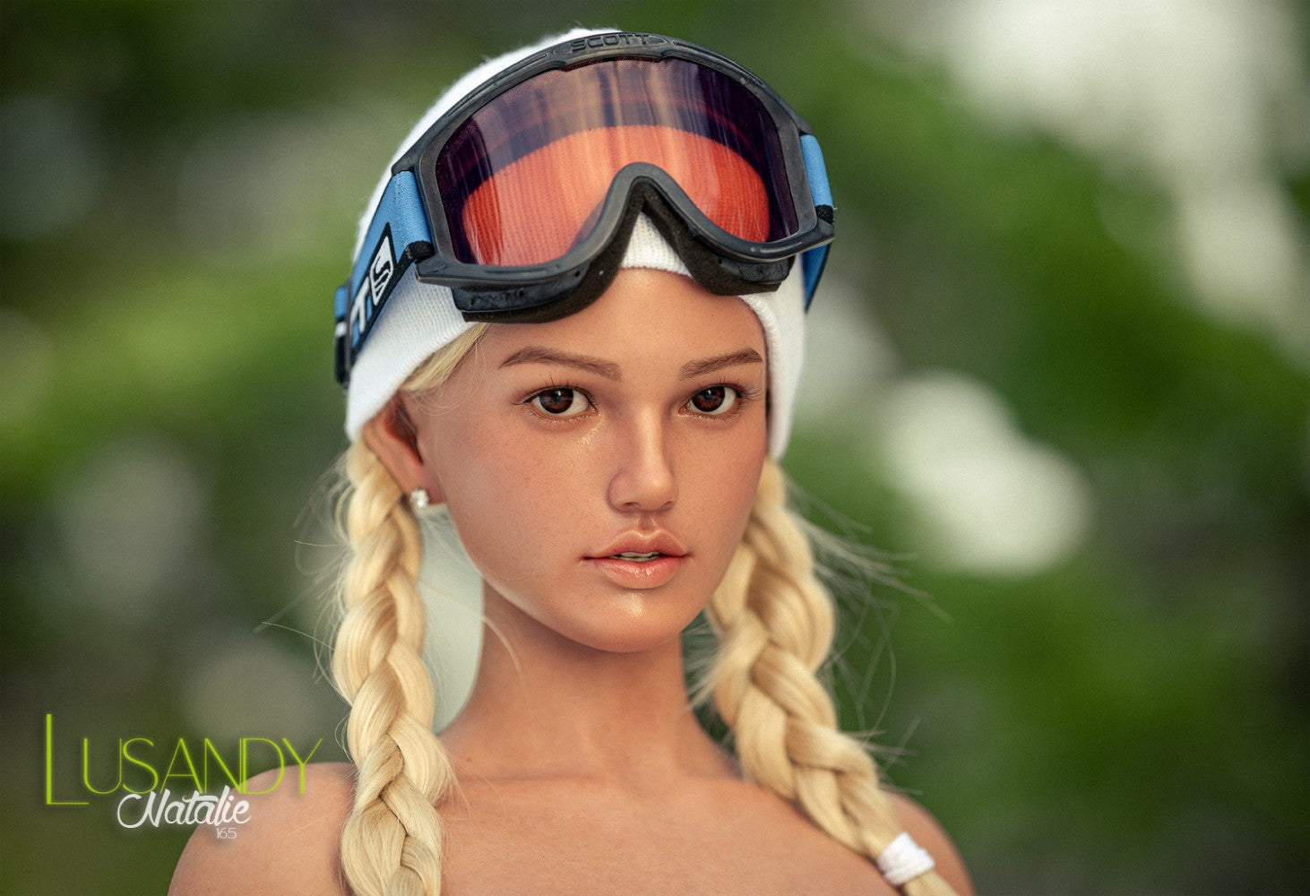 Natālijas seksa lelle (Lusandy Doll 165 cm D-kausa silikons)