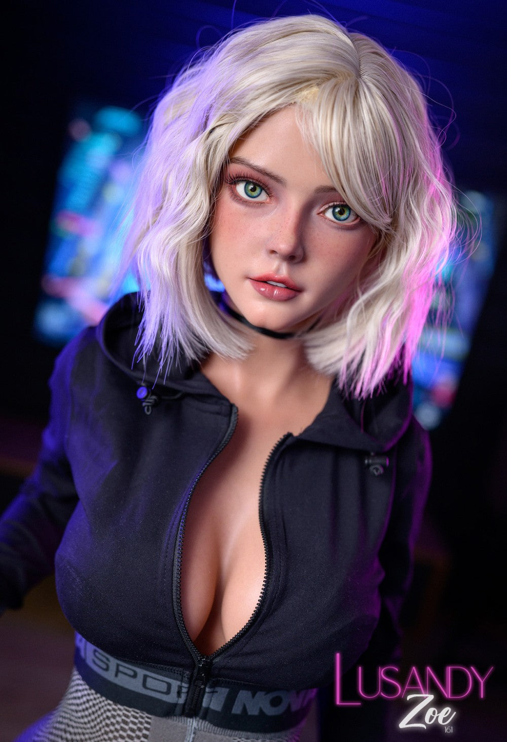 Zoja seksa lelle (Lusandy Doll 161 cm D veida kauss, silikons)