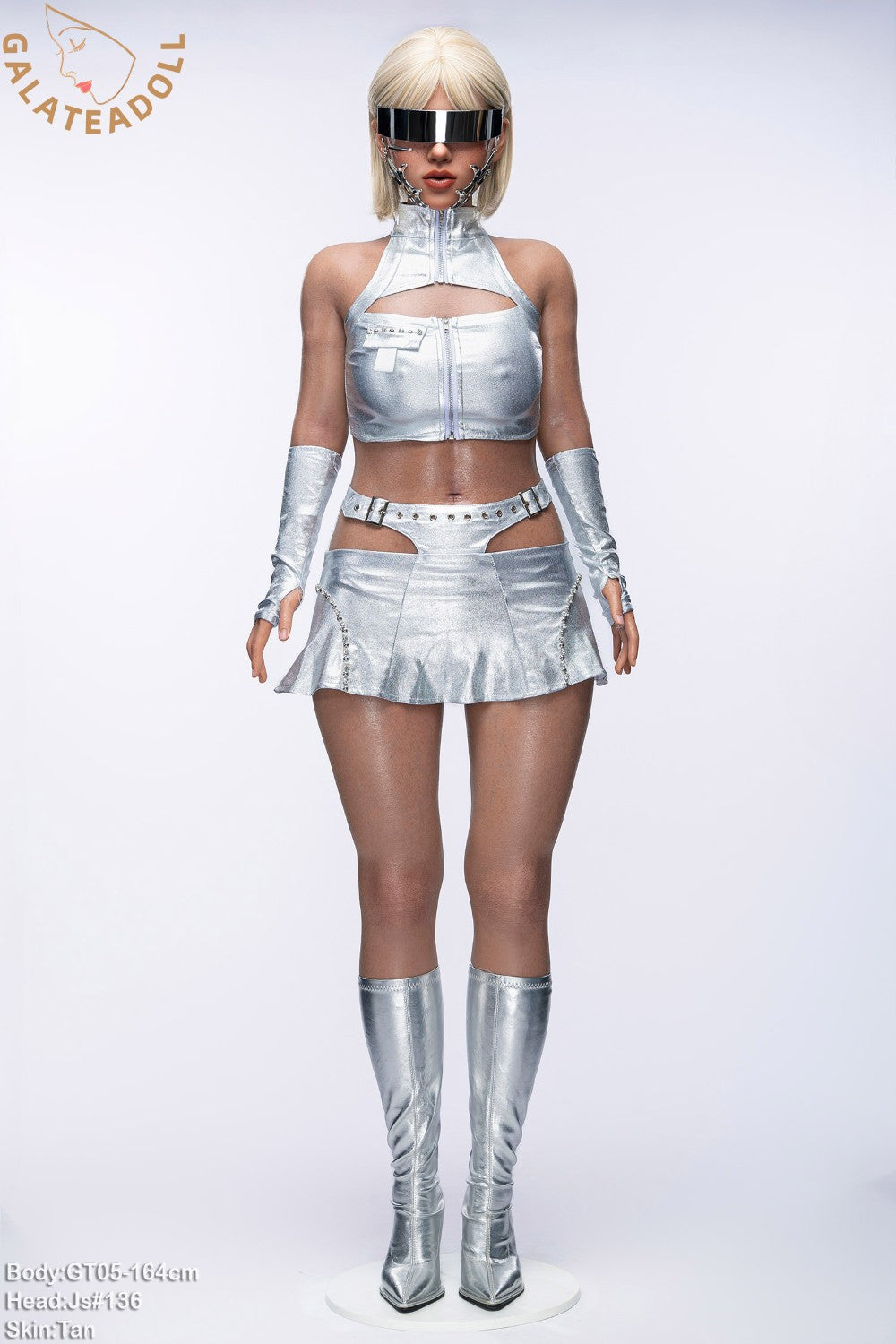 Aļaskas seksa lelle (Galatea Doll 164 cm B-Cup #136 silikons)
