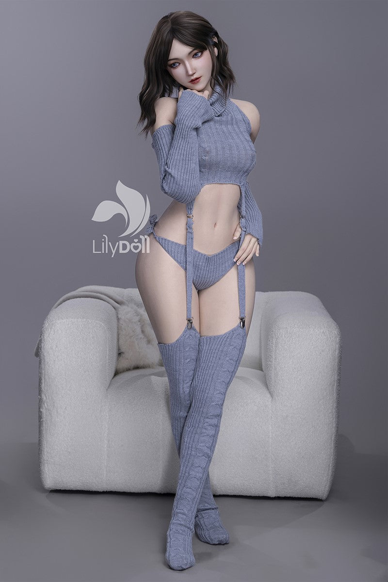 Seksa lelle Freija-D (LilyDoll 159 cm B kauss #LH031A-D TPE+Silikons