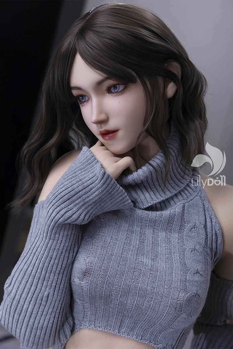 Seksa lelle Freija-D (LilyDoll 159 cm B kauss #LH031A-D TPE+Silikons