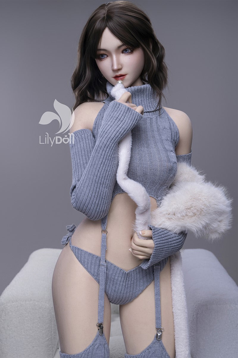 Seksa lelle Freija-D (LilyDoll 159 cm B kauss #LH031A-D TPE+Silikons