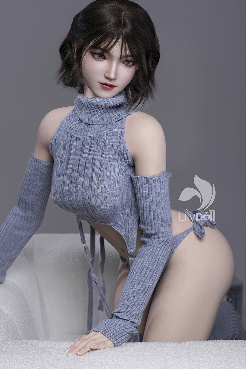 Seksa lelle Freija-D (LilyDoll 159 cm B kauss #LH031A-D TPE+Silikons