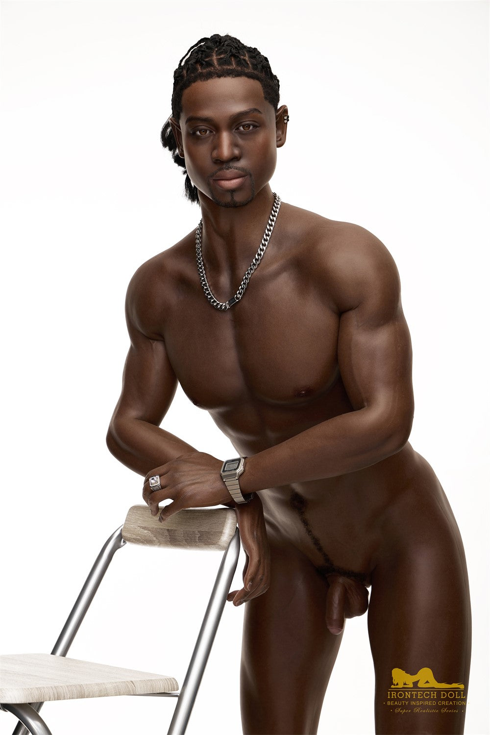 Džeimsa vīriešu dzimuma lelle (Irontech Doll 176cm M8 silikons)
