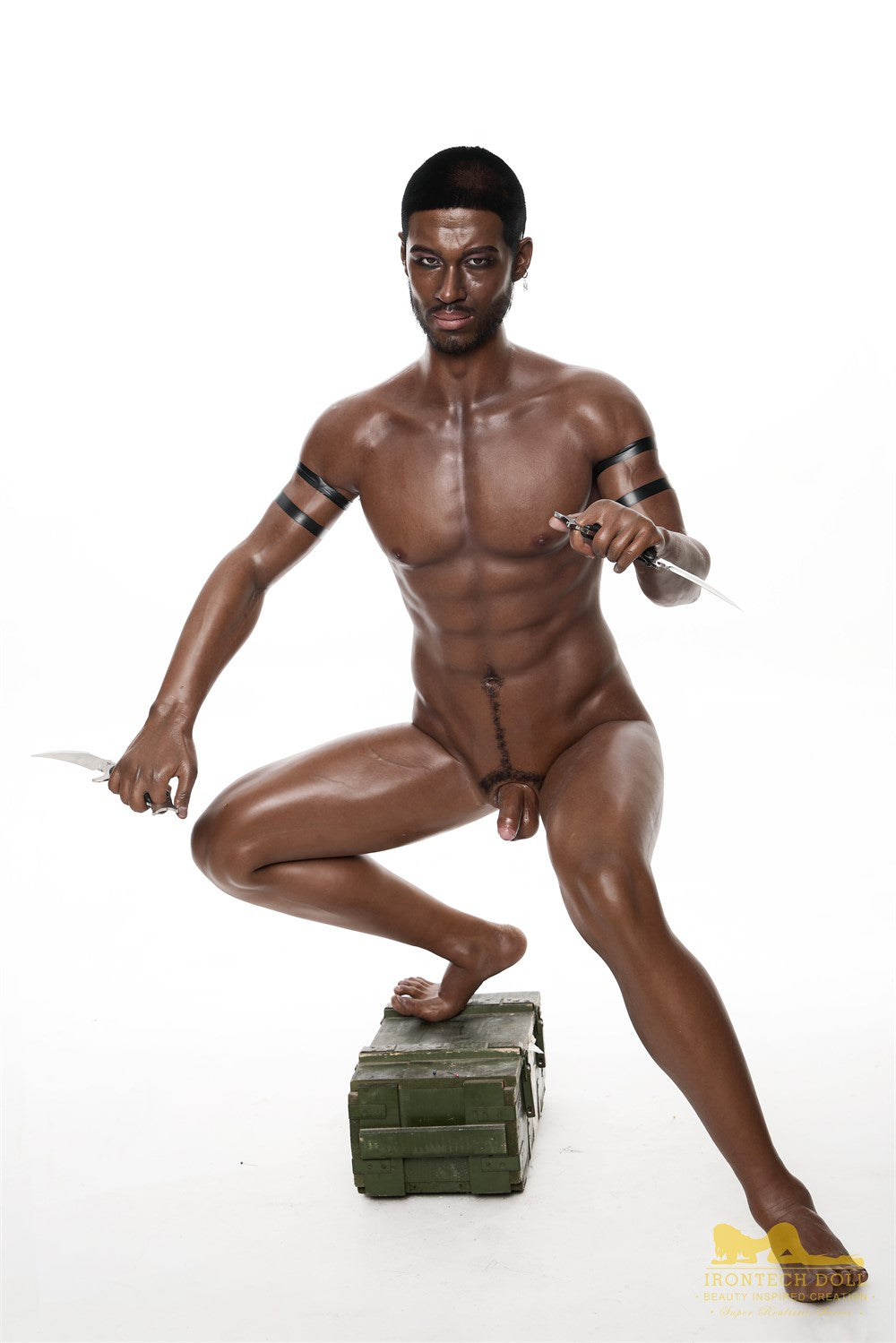 Bils vīriešu dzimuma lelle (Irontech Doll 176 cm M7 silikons)