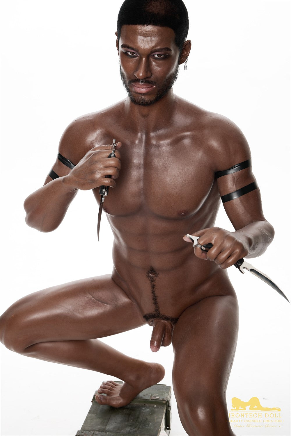 Bils vīriešu dzimuma lelle (Irontech Doll 176 cm M7 silikons)