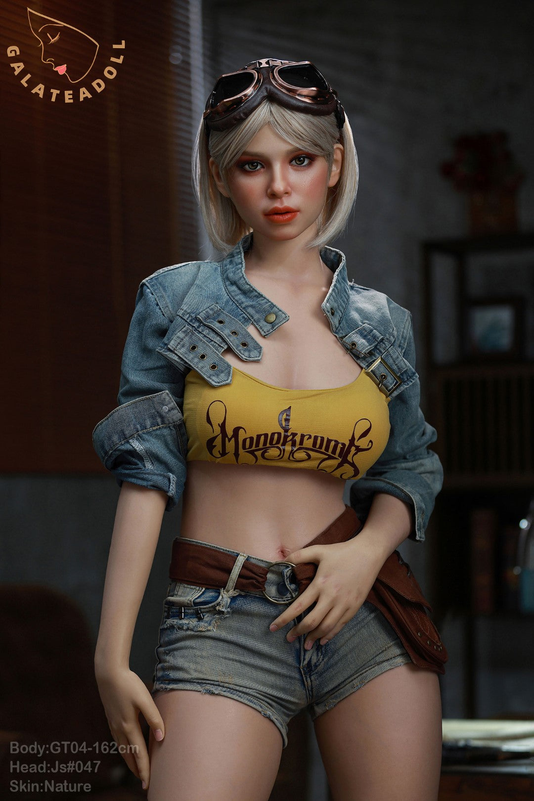 Seksa lelle Emma (Galatea Doll 162 cm C-Cup #047 Silikona)