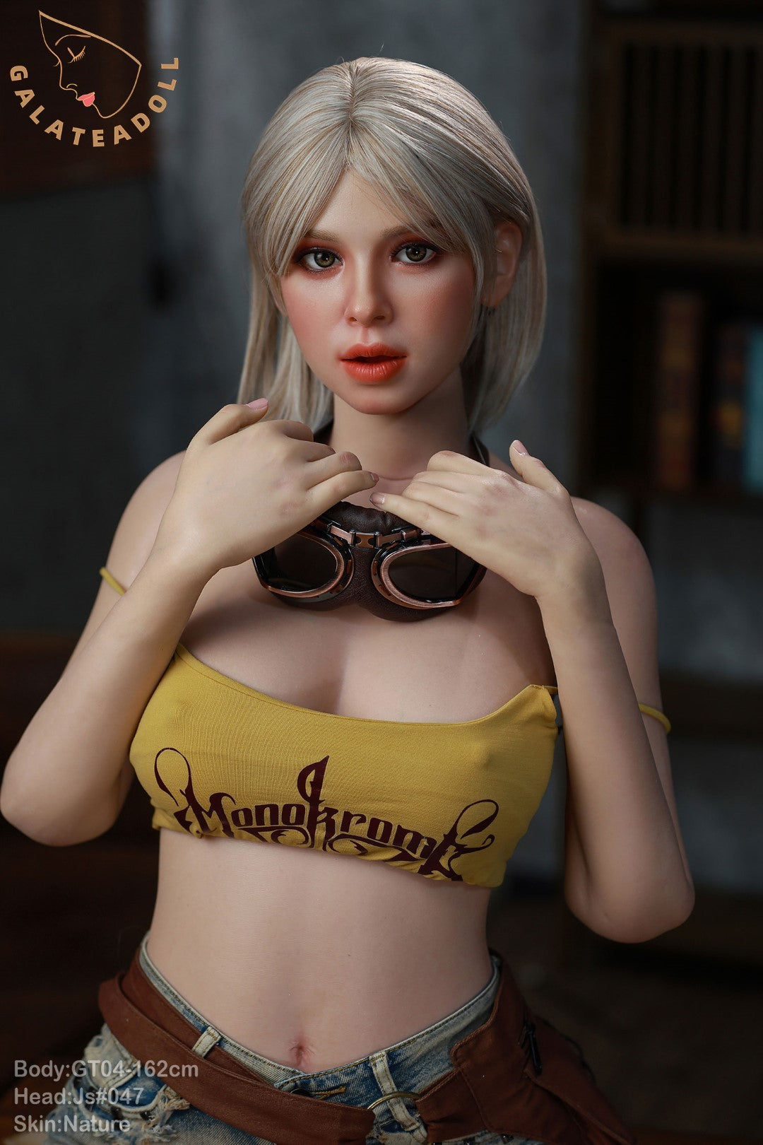 Seksa lelle Emma (Galatea Doll 162 cm C-Cup #047 Silikona)