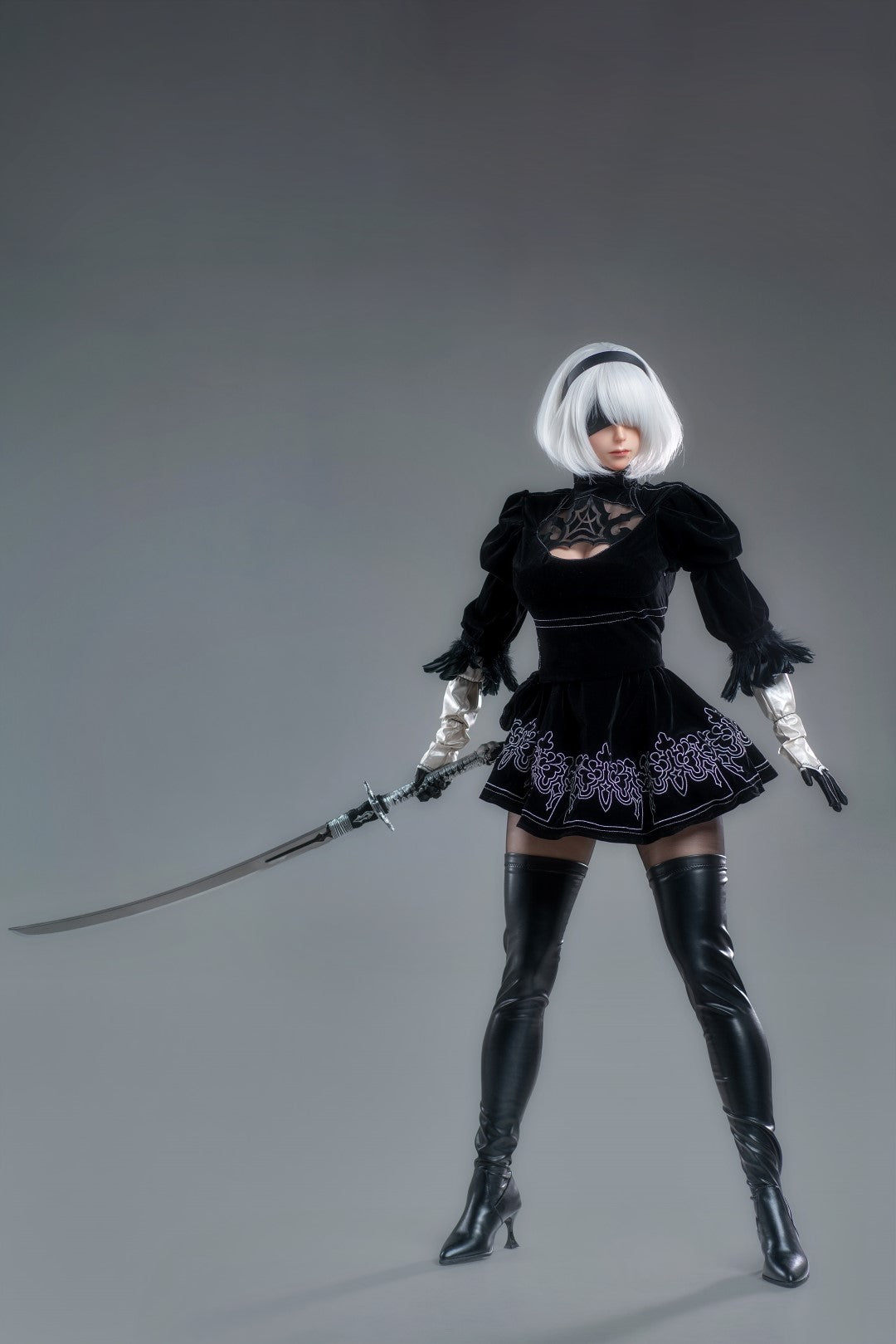 Seksa lelle Yorha 2B (Game Lady 171 cm E-Cup Nr. 18 silikona) EXPRESS