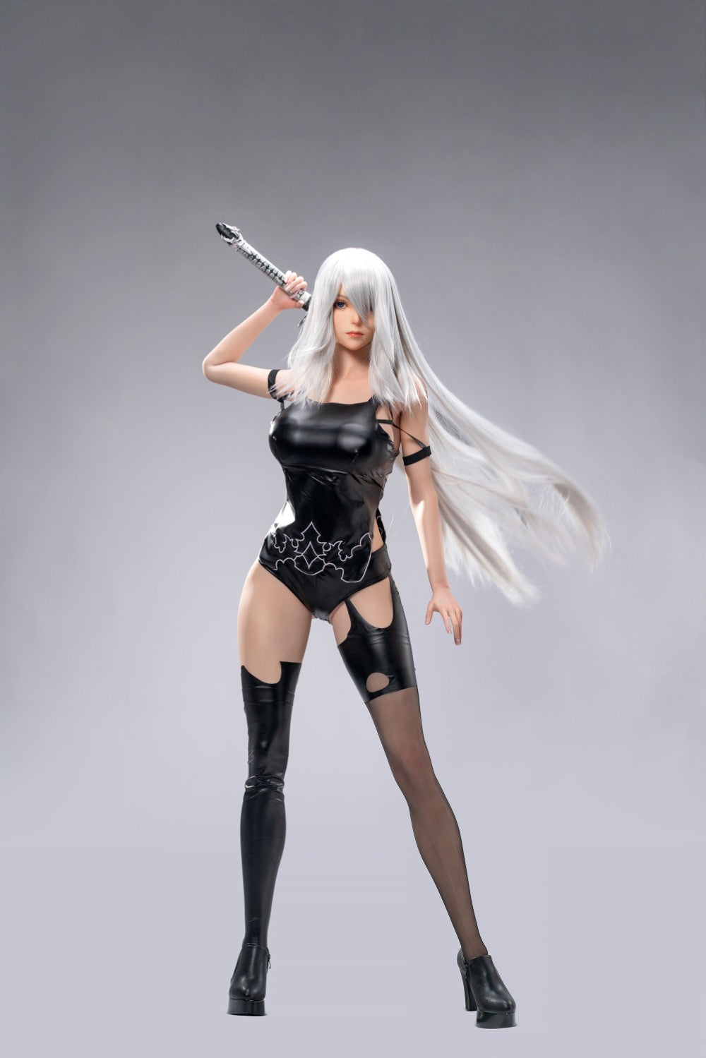 Seksa lelle Yorha A2 (Game Lady 171 cm E-Cup Nr.18-2 silikona)