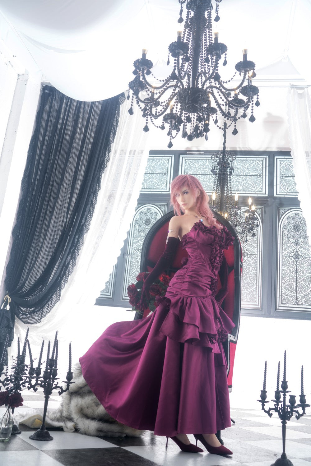 Lightning Seksa lelle (Game Lady 171cm G-Cup Nr.19 silikons)