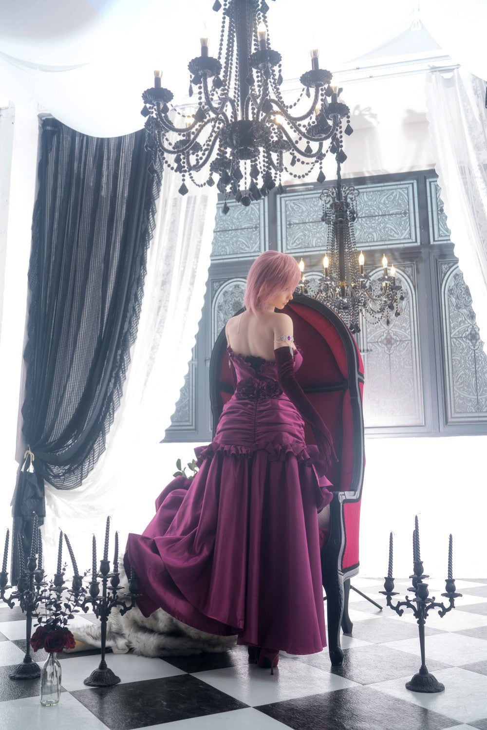 Lightning Seksa lelle (Game Lady 171cm G-Cup Nr.19 silikons)