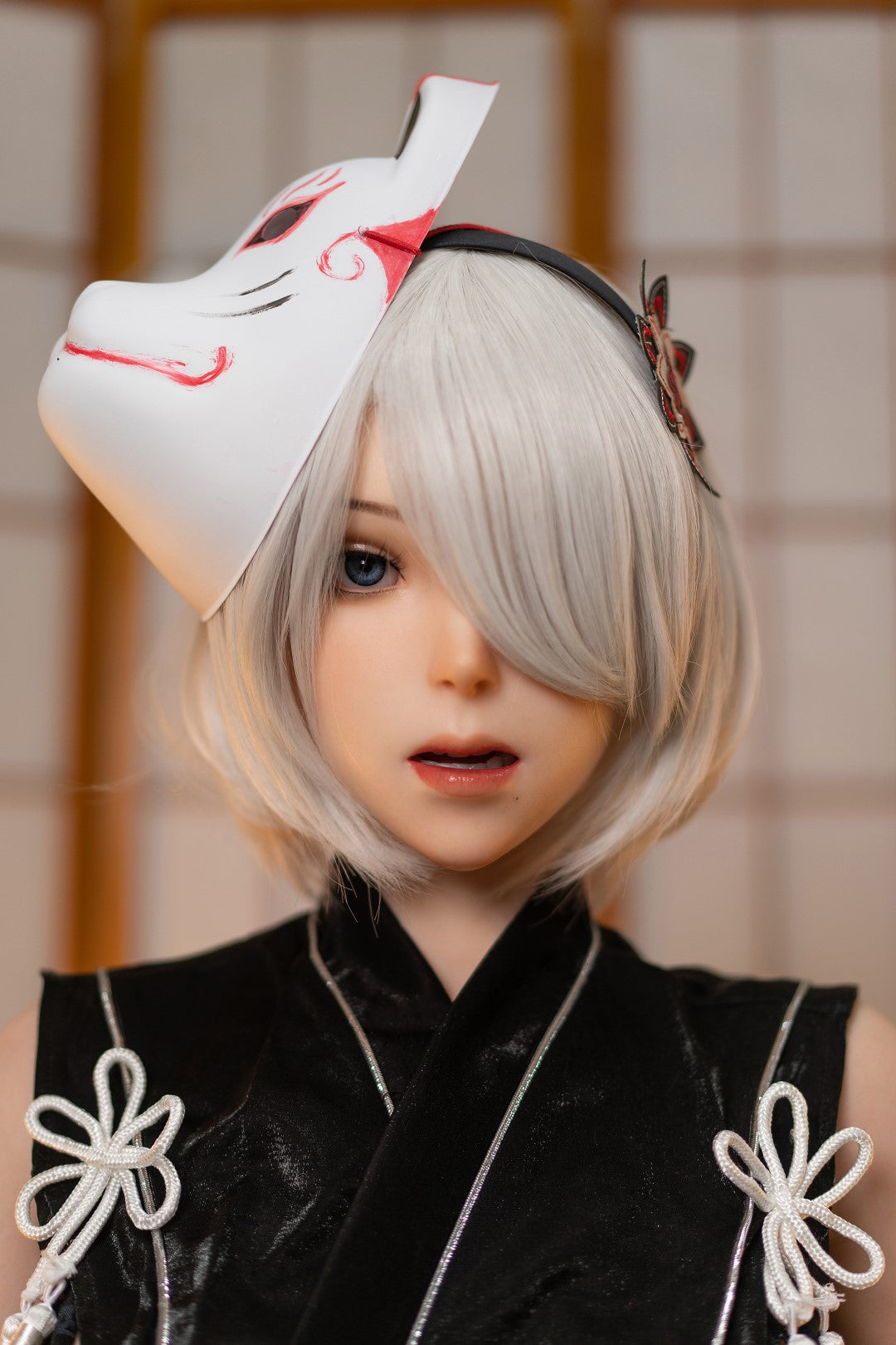 Seksa lelle Yorha 2B (Game Lady 171 cm E-Cup Nr. 24 silikona)