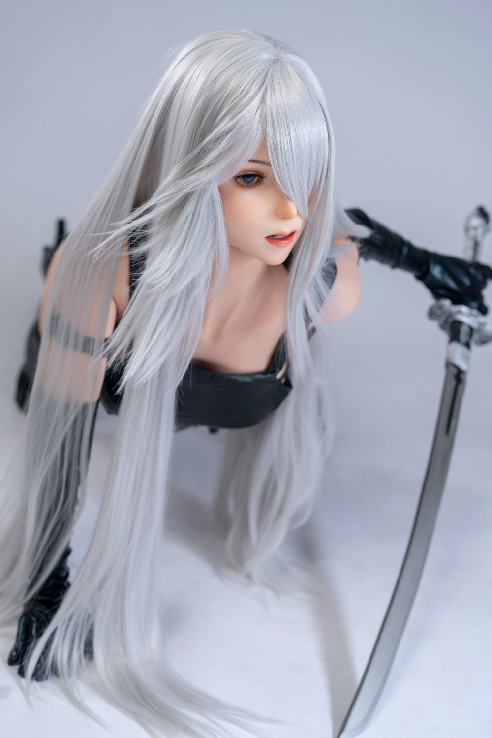 Seksa lelle Yorha A2 (Game Lady 171 cm E-Kupa Nr.24-2 Silikona)