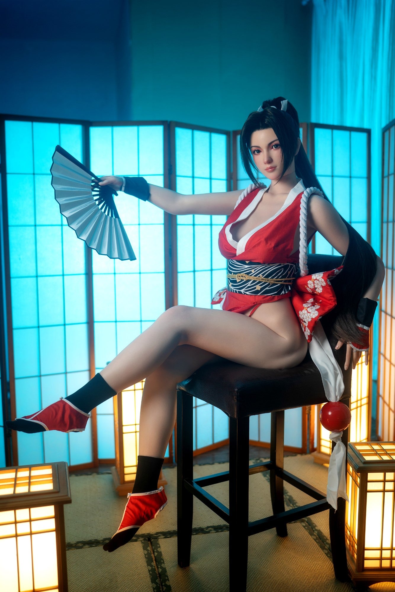 Mai Shiranui seksa lelle (Game Lady 168cm E-Cup Nr.28 silikons)