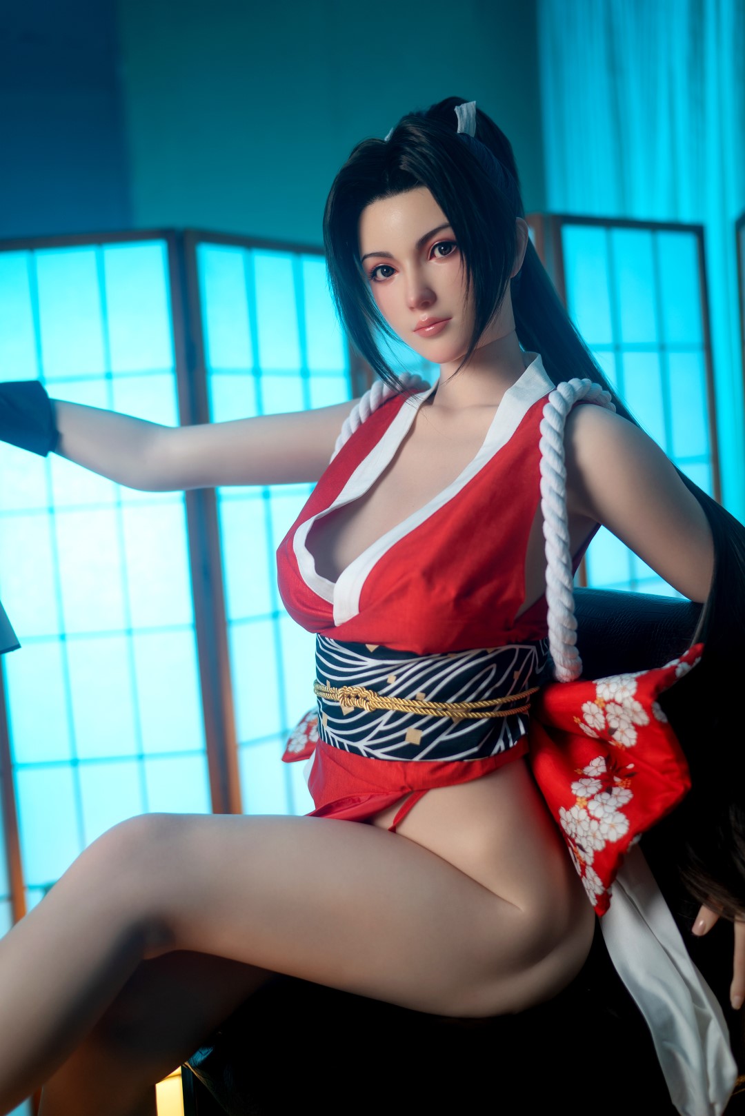 Mai Shiranui seksa lelle (Game Lady 168cm E-Cup Nr.28 silikons)