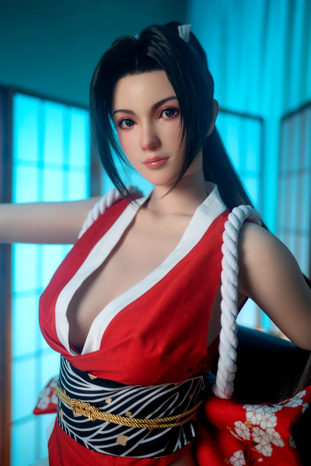 Mai Shiranui seksa lelle (Game Lady 168cm E-Cup Nr.28 silikons)
