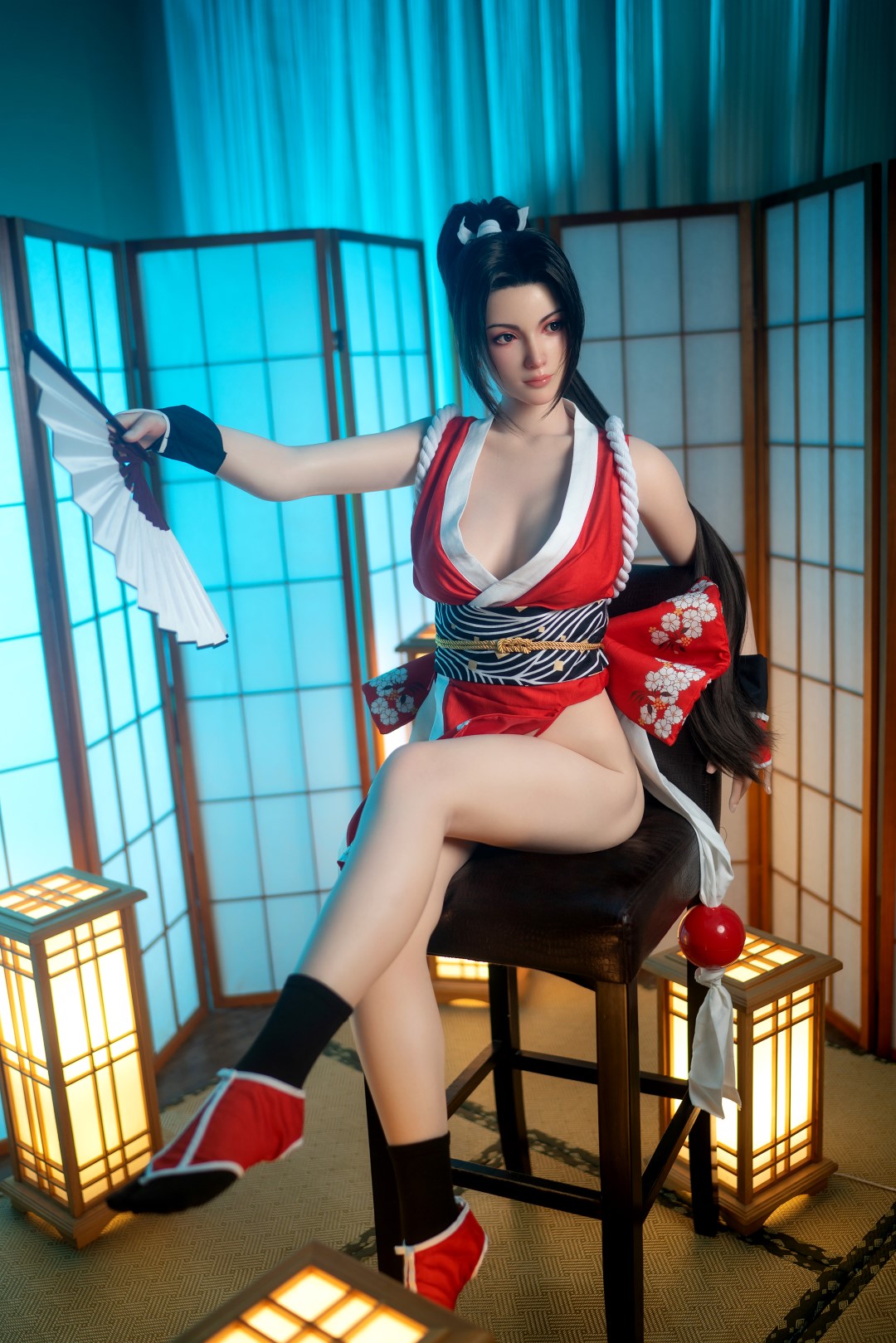 Mai Shiranui seksa lelle (Game Lady 168cm E-Cup Nr.28 silikons)