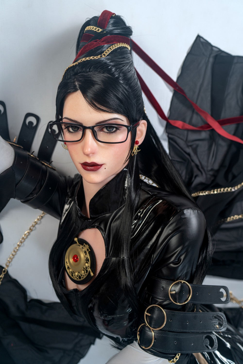 Seksa lelle Bayonetta (Game Lady 170 cm B-Cup Nr. 32-1 silikons)