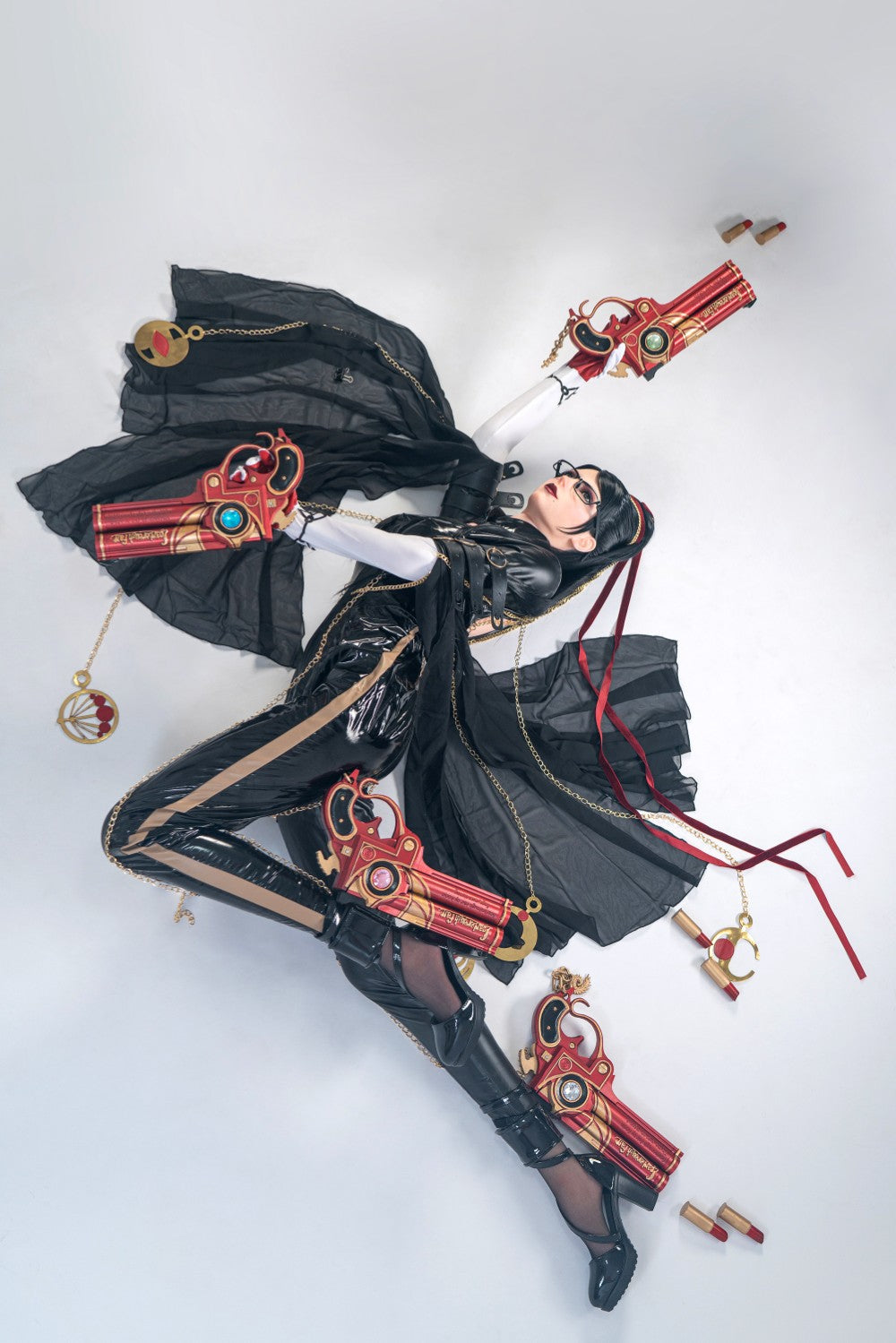 Seksa lelle Bayonetta (Game Lady 170 cm B-Cup Nr. 32-1 silikons)